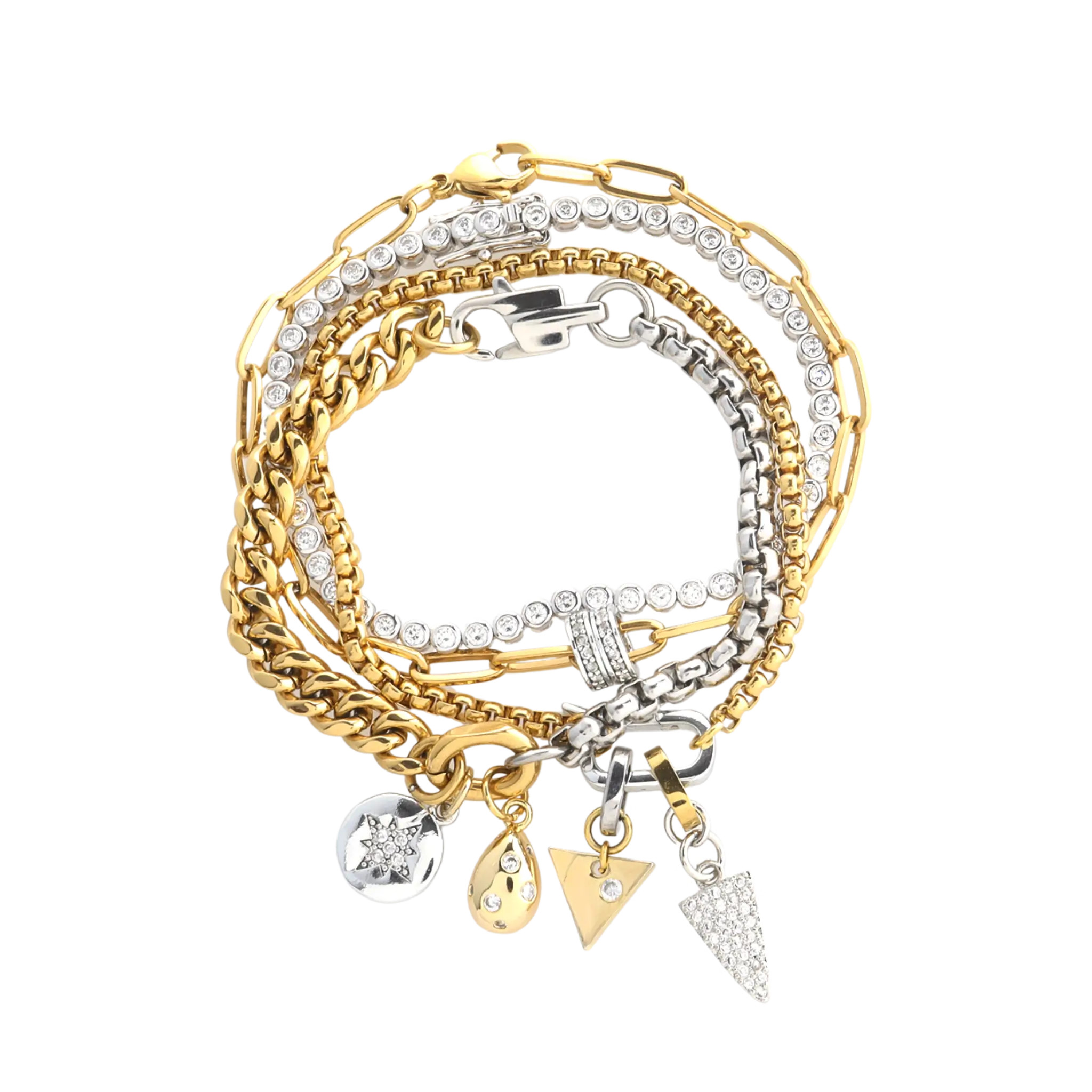 CHAIN REACTION BRACELET STACK | Artizan LLC