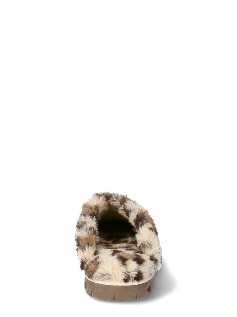 Joyspun Women's Suede Clog Slippers, Sizes 6-11 | Walmart (US)