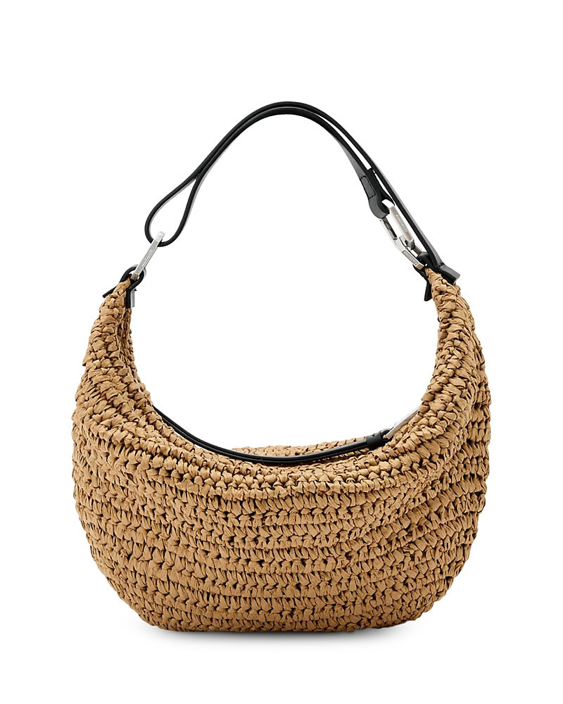Allsaints Luna Micro Raffia Handbag | Bloomingdale's (US)