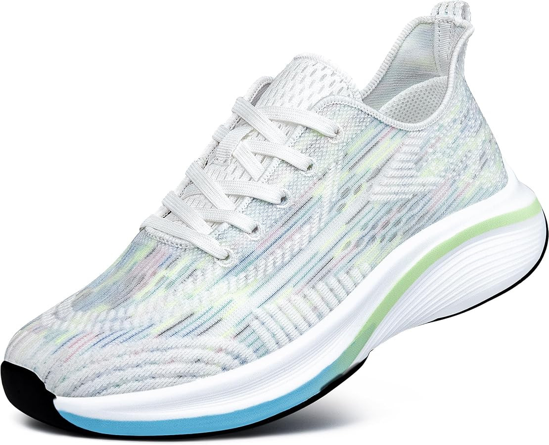 Women's Fashion Sneakers - Walking Shoes for Running, Tennis, Sports - Lightweight Breathable Mes... | Amazon (US)