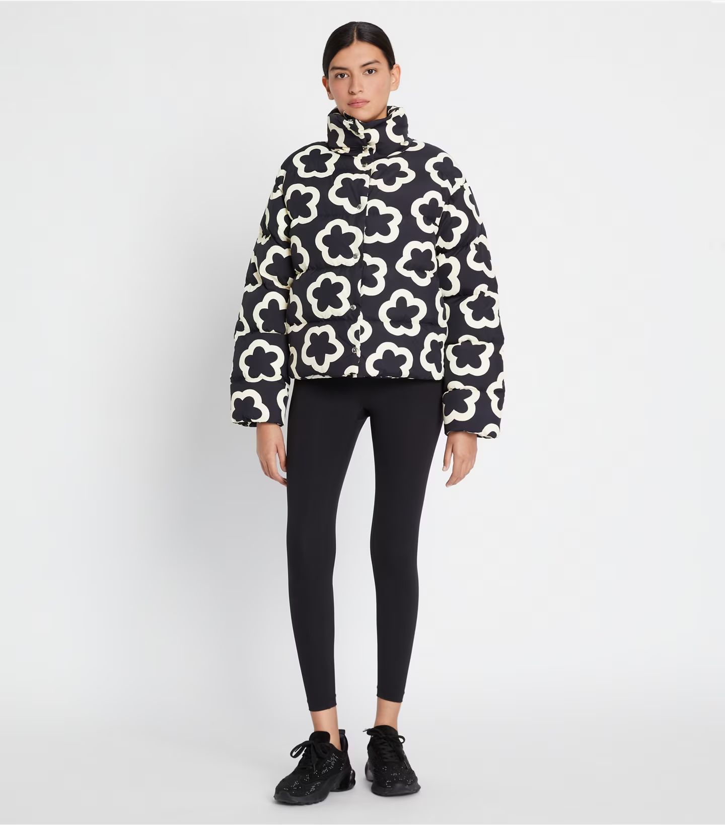 Printed Down Jacket: Women's Designer Coats | Tory Sport | Tory Burch (US)