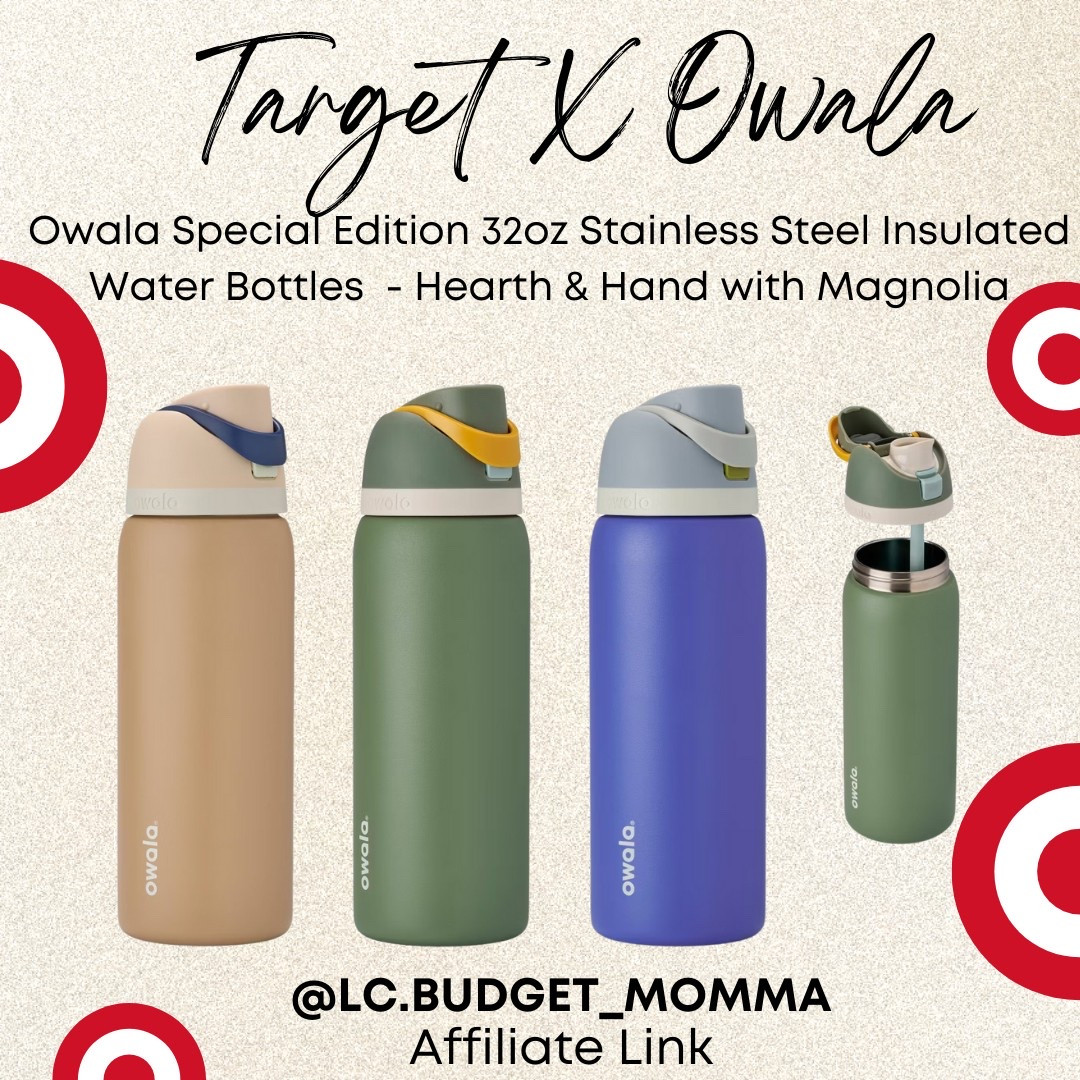 $34.99 Owala Special Edition 32oz Stainless Steel Insulated FreeSip Water Bottle - Hearth & Hand with Magnolia

#owala #target #targetexclusive #waterbottle #owalas #hearthandhand #magnolia #newattarget

#LTKGiftGuide #LTKSeasonal