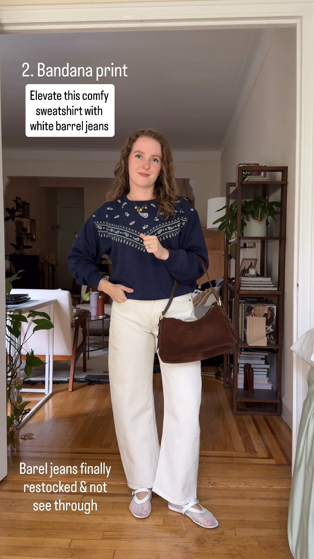 Fall fashion trends: paisley print. On sale + free shipping paisley sweatshirt wearing xs. Ecru barrel jeans on sale + extra 15% off code SUITEAF (wearing 25 short I’m 5ft 2)

#LTKSaleAlert #LTKSeasonal #LTKPetite