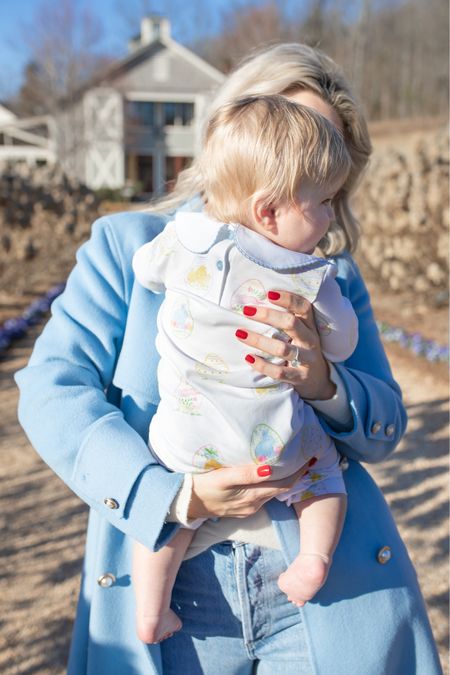 Easter playsuit
Little english
Easter outfit
Grandmillenial baby
Blue coat


#LTKfindsunder100 #LTKbaby #LTKfindsunder50