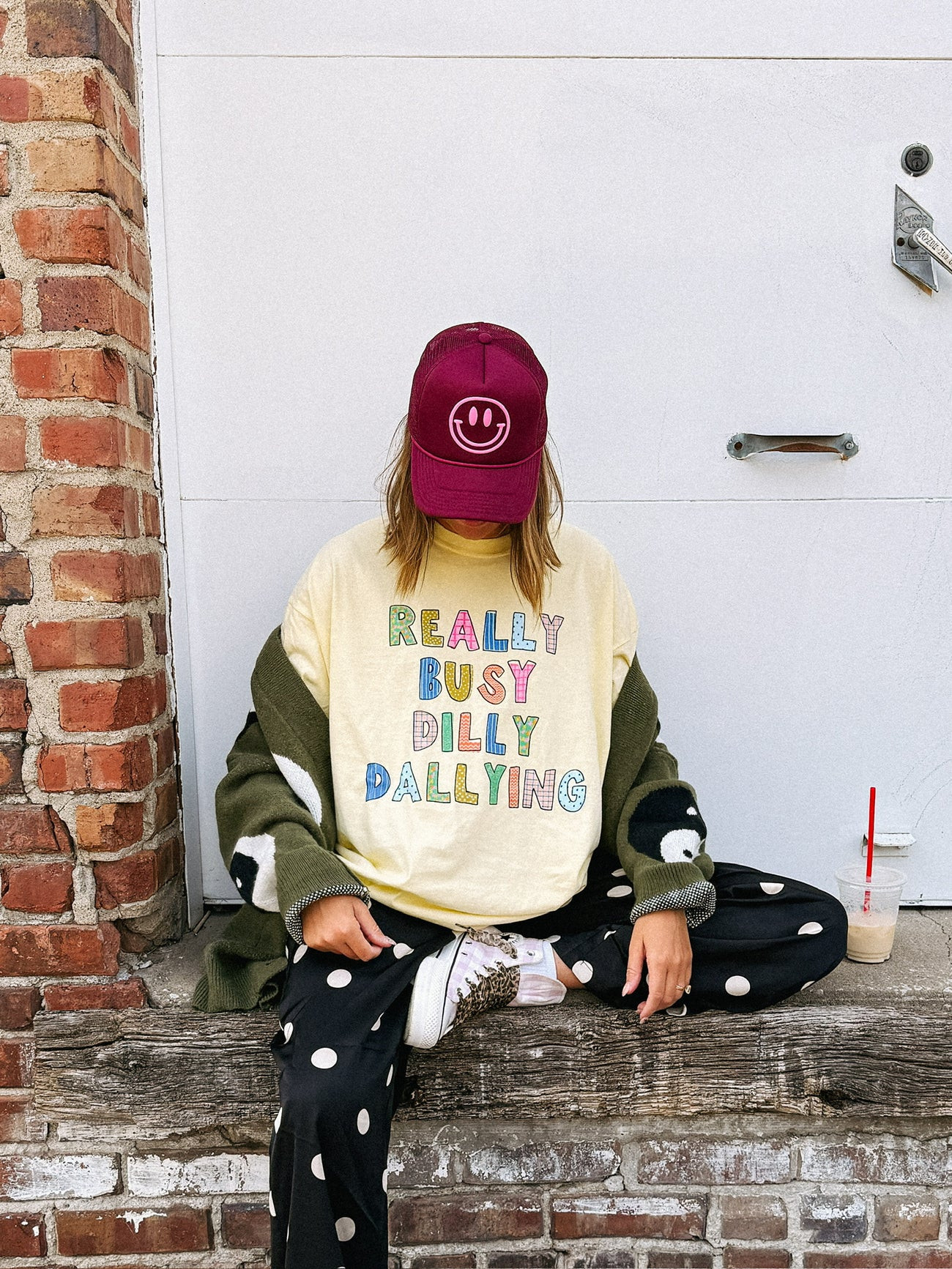 ETTA OG | dilly dallying graphic tee - butter yellow | Etta+East