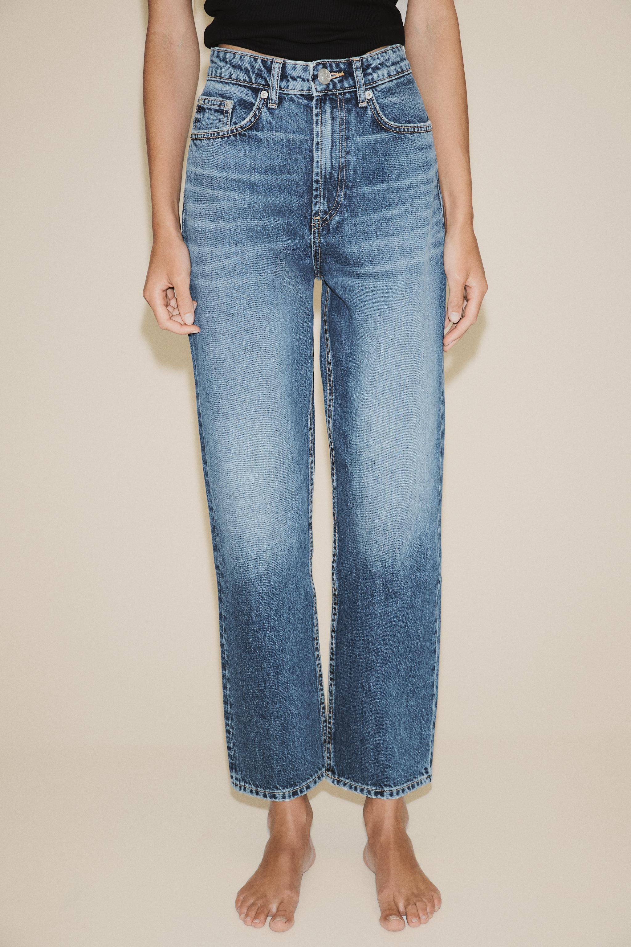 TRF MOM FIT HIGH WAIST JEANS | Zara US