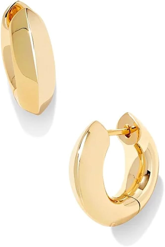 Kendra Scott Mikki Metal Huggie Earring, Fashion Jewelry for Women | Amazon (US)