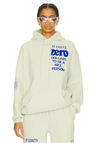 The Mayfair Group It Costs $0.00 Hoodie Mint X-Small | Amazon (US)