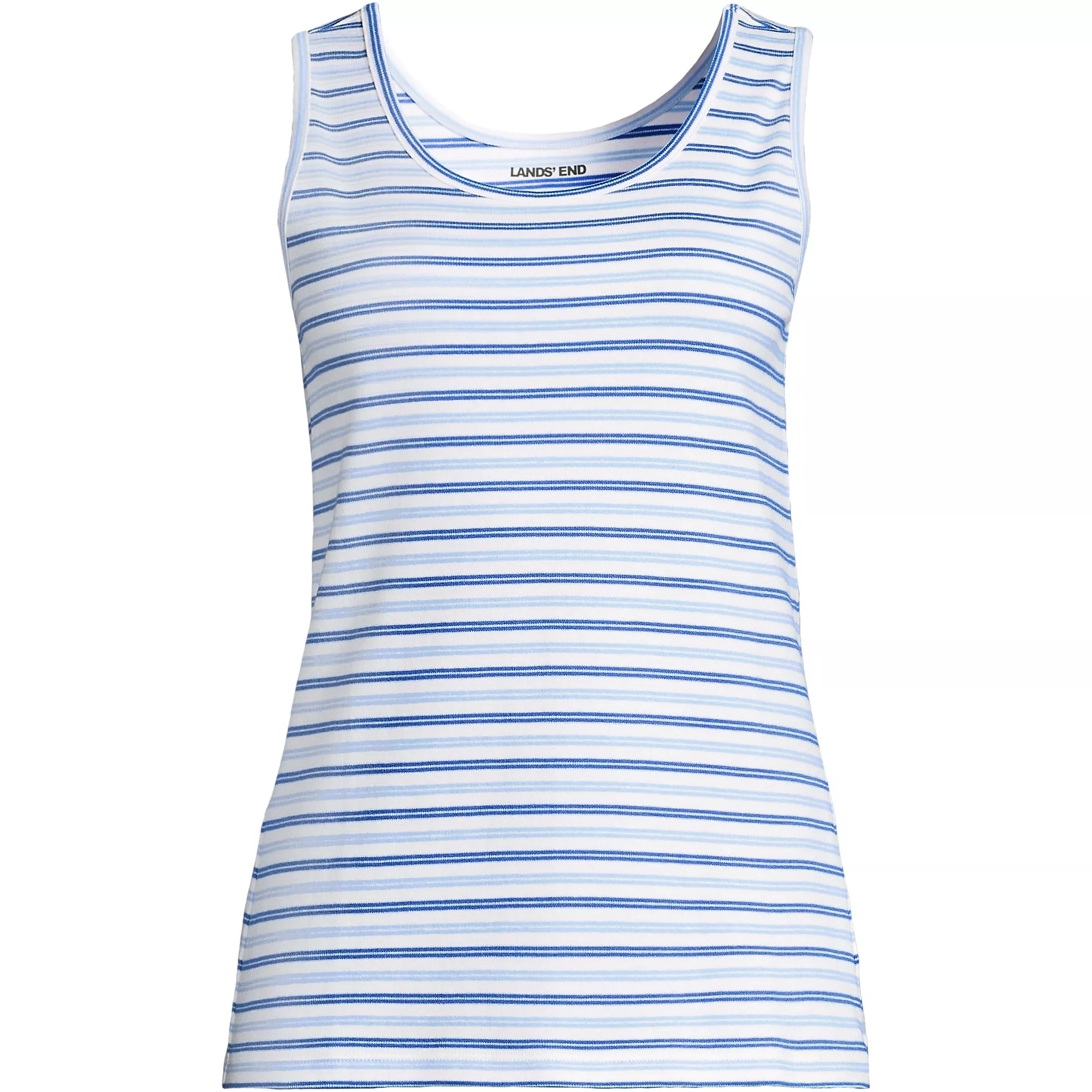 Women's Plus Size Cotton Tank Top | Lands' End (US)