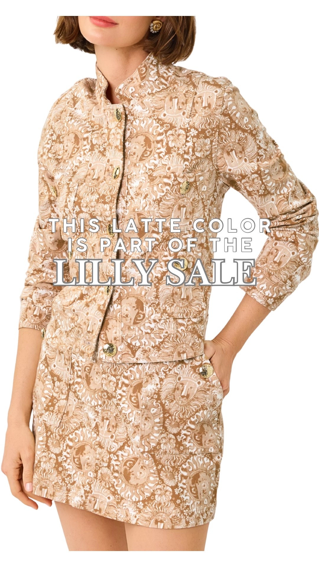 Obsessing over this ready to wear in season Lilly sale pieces this print is everything 🤎