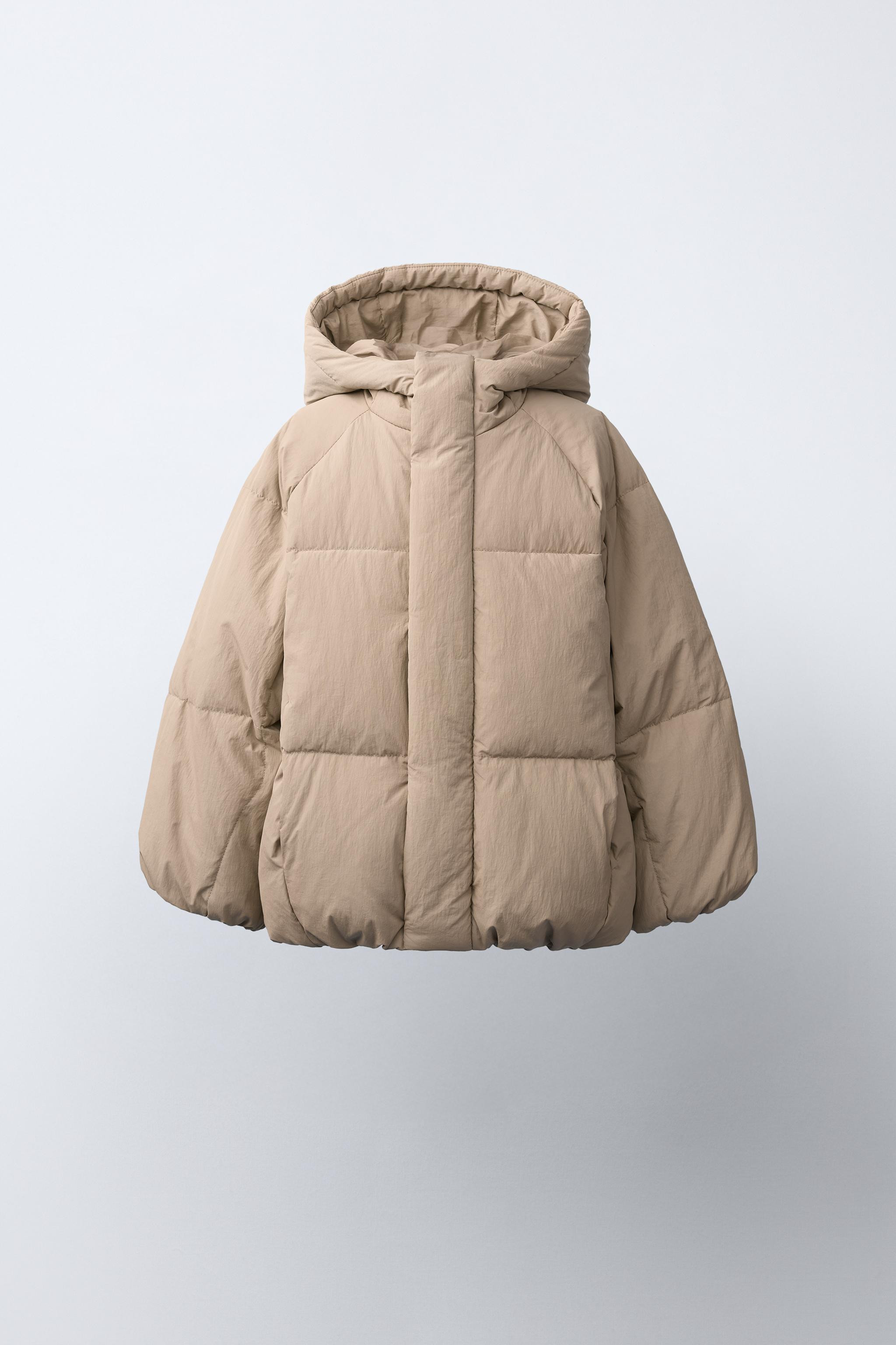 Steppjacke aus einem speziellen wasserabweisenden Stoff mit einer F\u00fcllung aus 50 % Federn un... | Zara DE