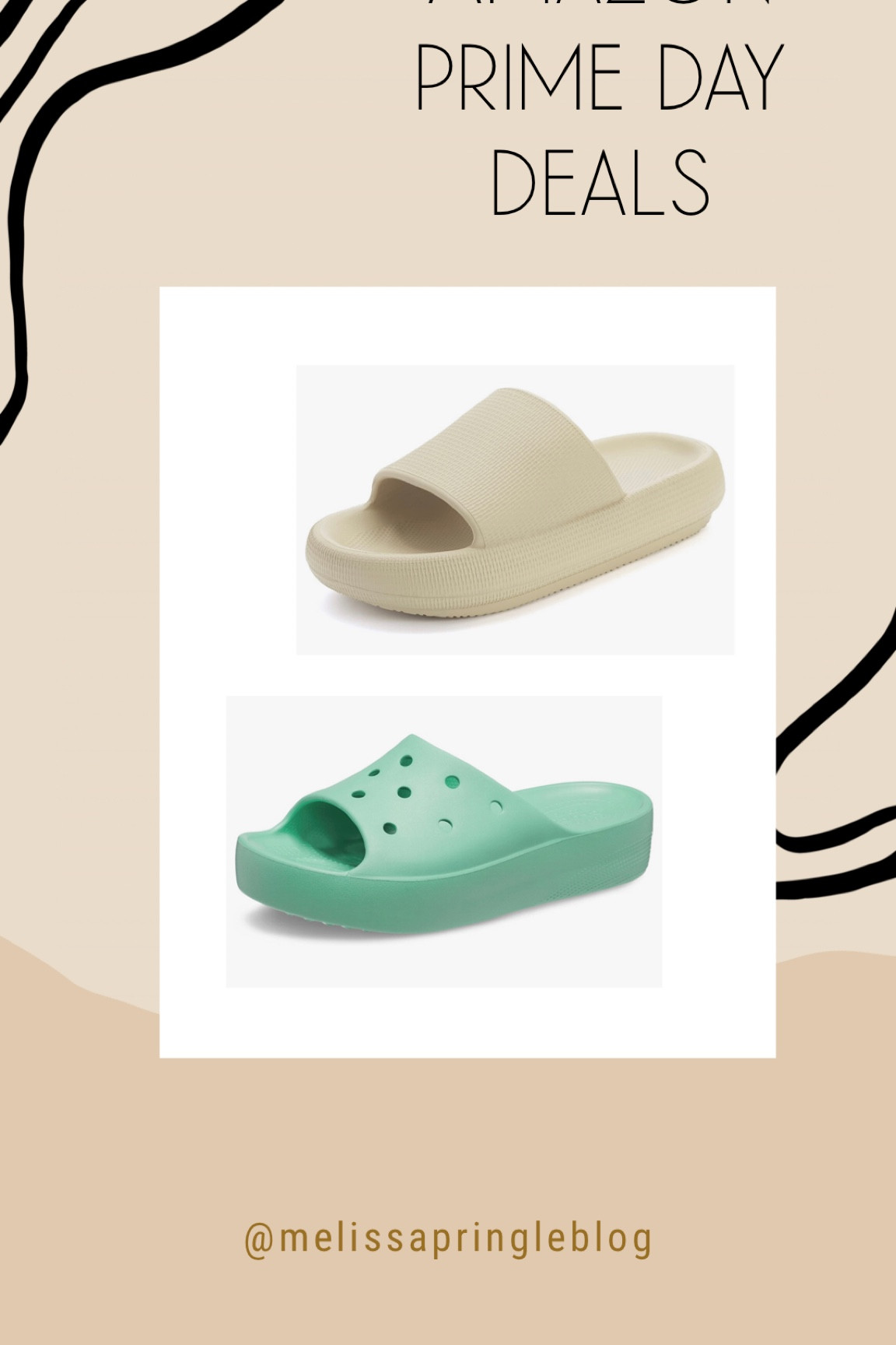 amazon prime day deal • cloud slides • crocs 

#LTKsalealert #LTKshoecrush #LTKxPrimeDay