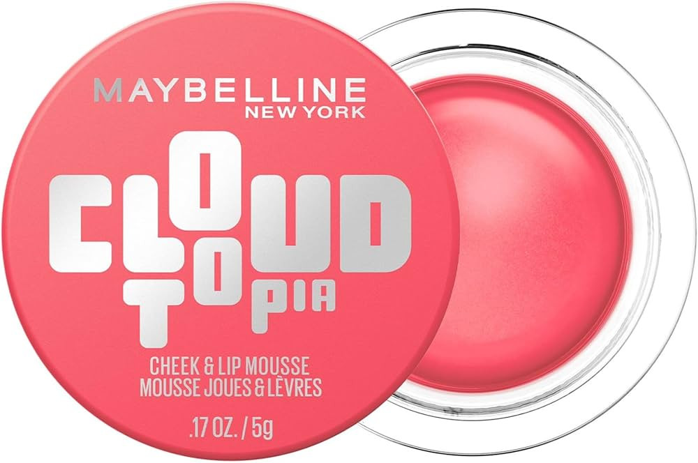 Maybelline New York Cloudtopia Blush, Cheek & Lip Mousse, Blurred Matte Finish, Sweat-proof, Tran... | Amazon (CA)