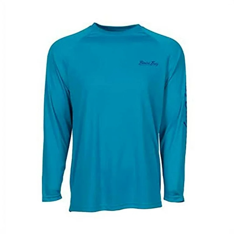 BIMINI BAY OUTFITTERS LTD Hook M' Men's Long Sleeve Shirt Electric Blue-MAKO, M - Walmart.com | Walmart (US)