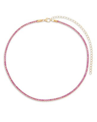 By Adina Eden Thin Tennis Choker, 12" Back to results -  Jewelry & Accessories - Bloomingdale's | Bloomingdale's (US)