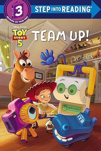 Team Up! (Disney/Pixar Toy Story 5) (Step into Reading, Step 3)      Paperback – May 5, 2026 | Amazon (US)