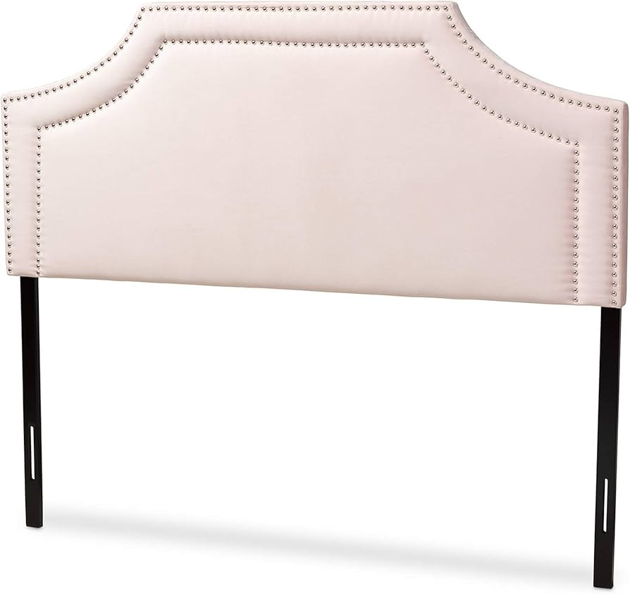 Baxton Studio Headboards, Queen, Light Pink | Amazon (US)