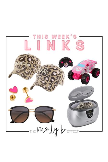 Links from the week! 

My new GA hat in tan, the grey is sold out 

Barbie hot wheels rc car makes the perfect gift for the girls 4-10!!!!

I got myself and Charlotte matching earrings for
Christmas, pip pop is so great, created by moms, twist/FLAT back, hypoallergenic! They’re so comfy

New sunnies!!

Jewelry/ small items cleaner! Works
Like the jewelry stores!!!


#LTKfamily #LTKparties #LTKkids