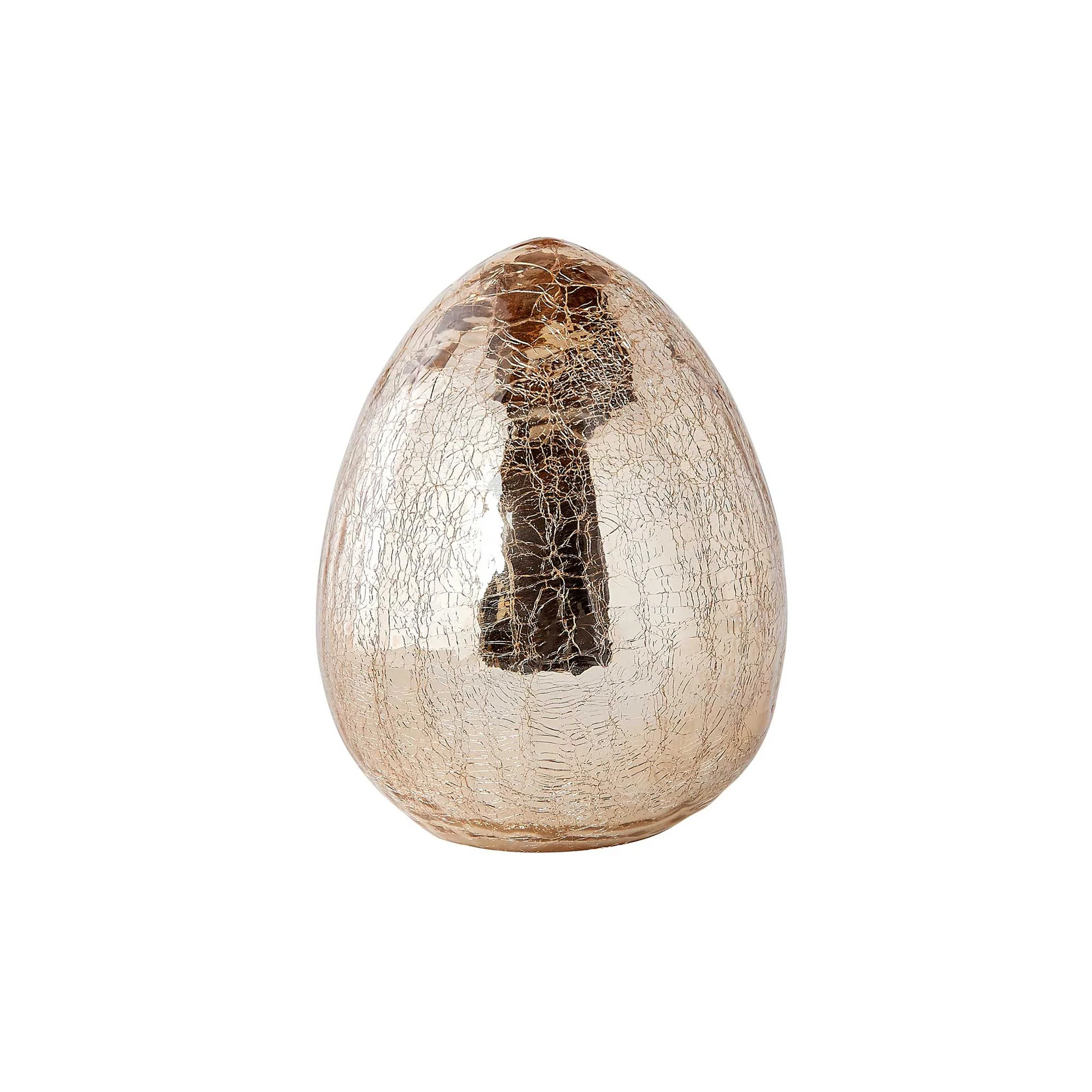 Large Crackle Easter Egg in Gold | Caitlin Wilson Design