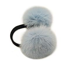 Hima 100% Real Fox Fur Winter Earmuff, Made in US | Amazon (US)