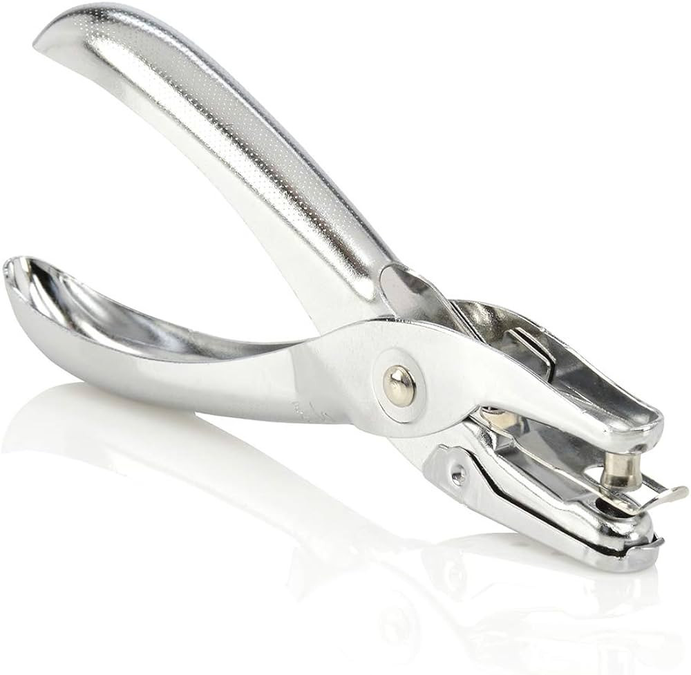 Swingline 1 Hole Punch, Single Hole Puncher, 5 Sheet Punch Capacity, Chrome (74005) | Amazon (US)