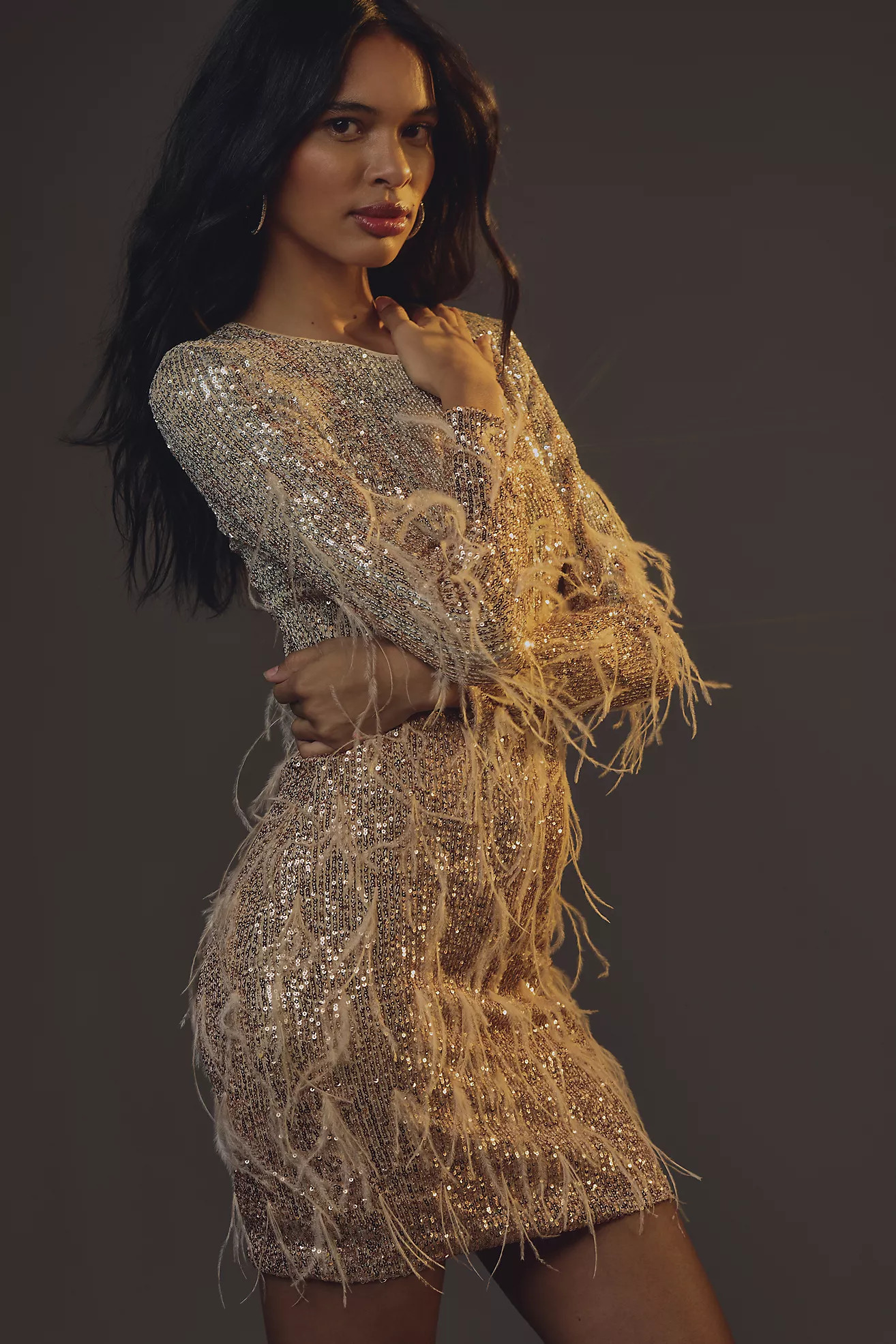 Le Superbe Babylon Twiggy Mini Dress | Anthropologie (US)