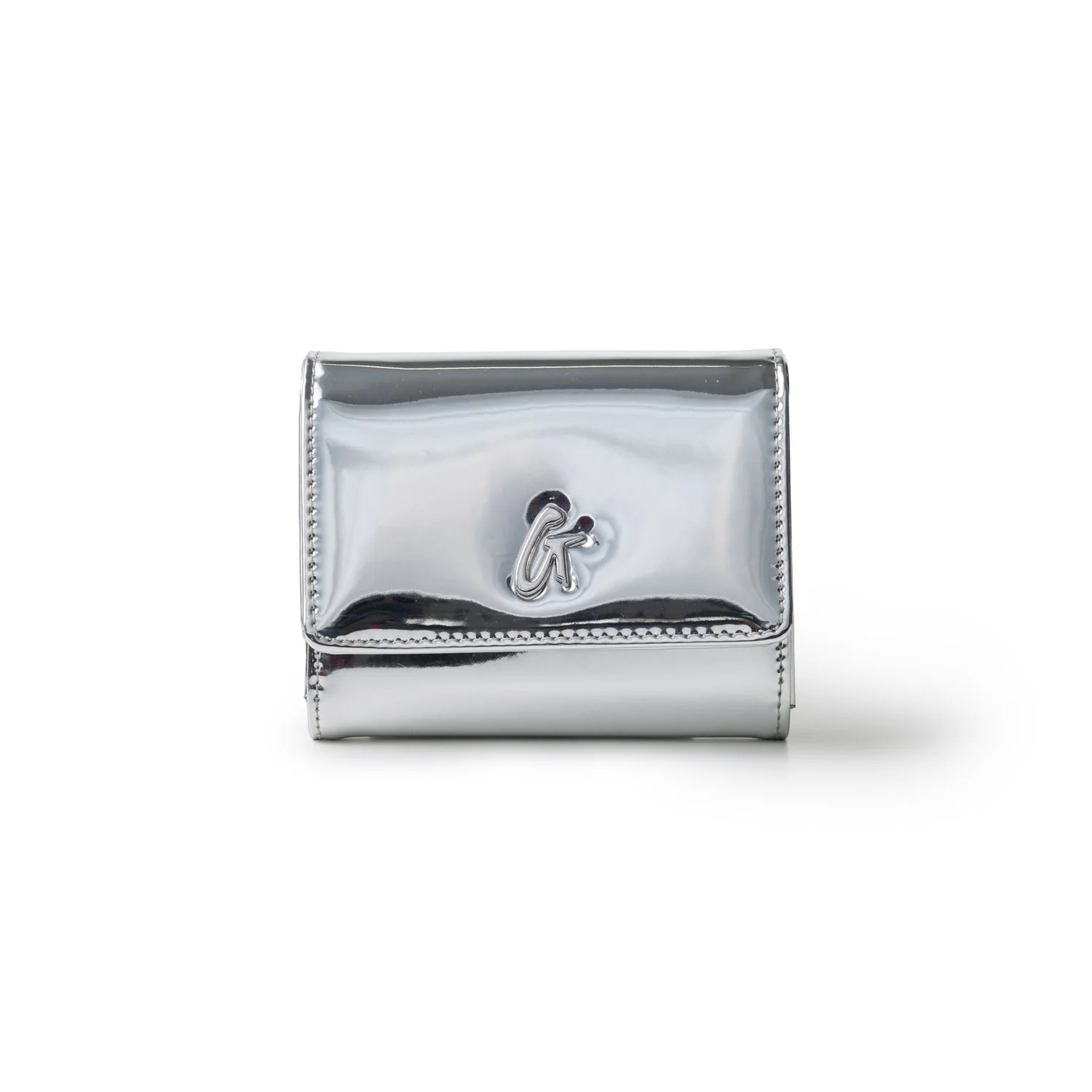 METALLIC STANDARD COMPACT WOC - METALLIC SILVER | Glam-Aholic Lifestyle