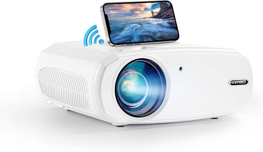 VIMGO Portable Outdoor Projector, 9700LUX Native 1080P Projector, 220” Display Video Projector,... | Amazon (US)