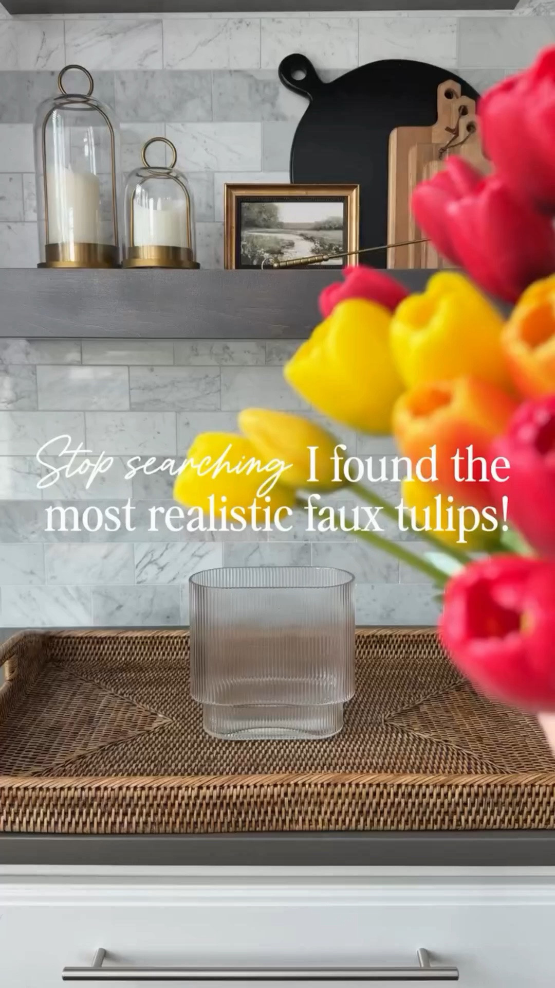 Stop searching because I finally found the most realistic faux tulips 🌷😍

The shape, color, and texture look so high end in person and instantly make a space feel fresh for spring + summer. These are the kind of stems that look beautiful year after year without the upkeep.

I originally purchased these in shades of pink + purple and got so many compliments that I had to try another color too. I love this vibrant variety, and they come in several other colors as well!

❤️🧡💛

faux tulips, realistic faux flowers, Amazon faux flowers, spring home decor, neutral home styling, designer look for less #springdecor #fauxtulips #amazonhome

#LTKdayinmylife #LTKSeasonal #LTKHome