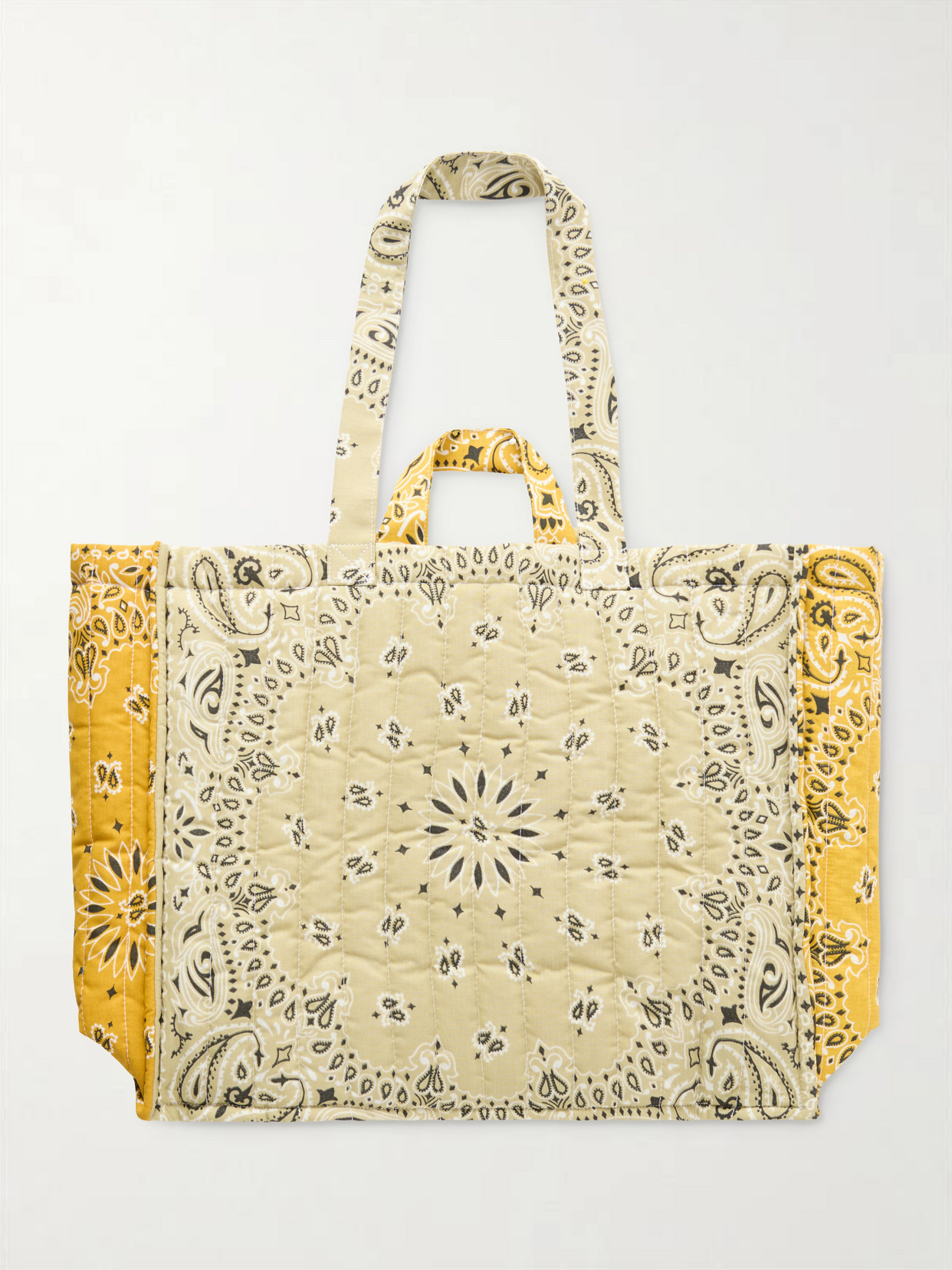 CALL IT BY YOUR NAME - Maxi Cabas Matelassé Bandana-print Cotton Tote - Neutrals | NET-A-PORTER (US)