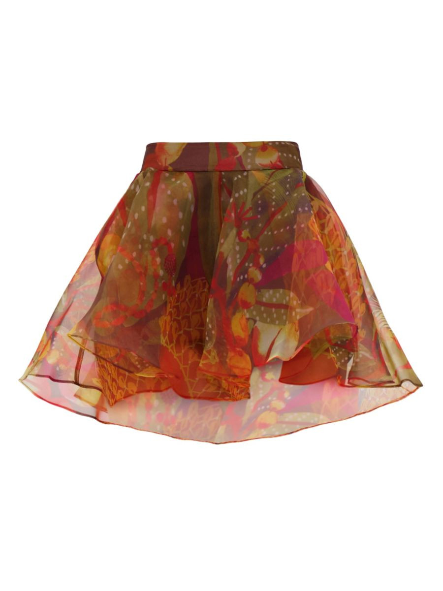 Kokos Organza Ruffled Shorts | Saks Fifth Avenue