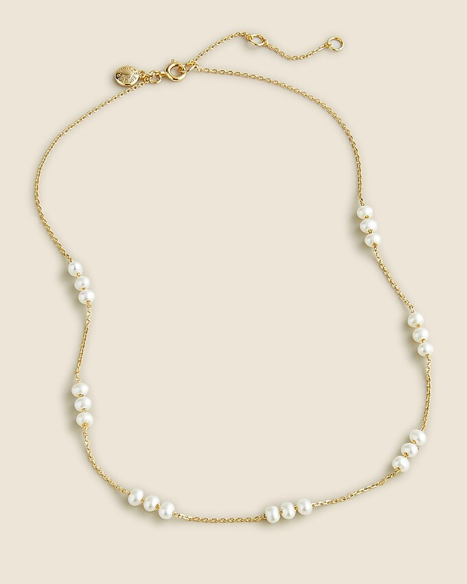 Freshwater pearl beaded necklace | J. Crew US