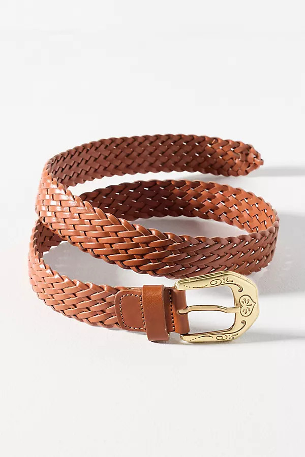 Western Buckle Woven Belt | Anthropologie (US)