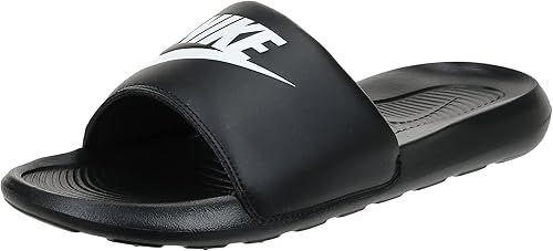 Amazon.com | NIKE Men's Victori One Slide Trail Running Shoe, Black White Black, 11 | Sport Sanda... | Amazon (US)