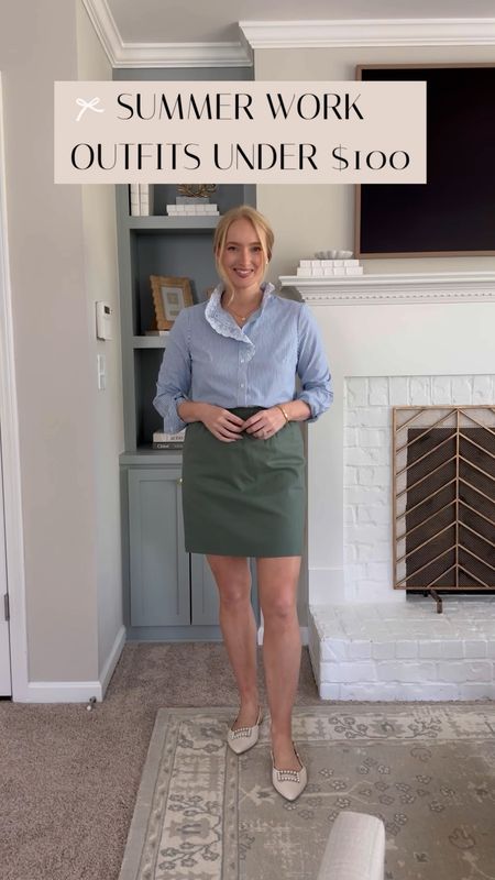 Sale alert! Get up to 60% off + and extra 20% off with code FAMILY20 on these cute summer work outfits. 

Sizing- I’m wearing a small or size 4 except I’m wearing a size 2 in the green skirt. 

Business casual work outfits // preppy outfits // j crew factory // classy outfits for women // fashion finds // fashion for women over 30 



#LTKfindsunder100 #LTKworkwear #LTKSeasonal