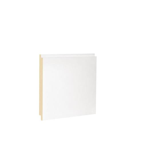 Metrie Complete 5.5-in x 12-ft Polar White Shiplap Wall Plank (Coverage Area: 5.5-sq ft) | Lowe's