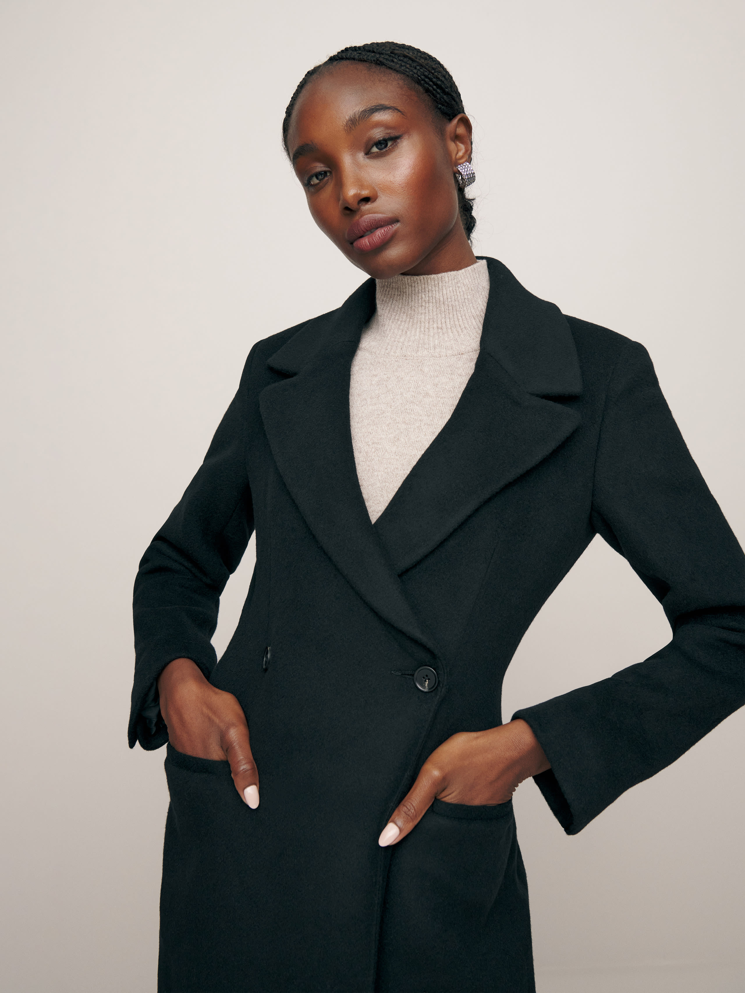 Oscar Nipped Waist Coat | Reformation (Global)