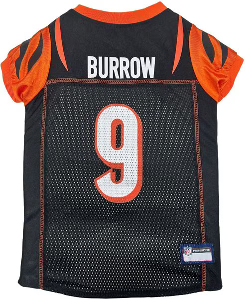 PETS FIRST NFLPA Joe Burrow Dog & Cat Jersey, X-Large - Chewy.com | Chewy