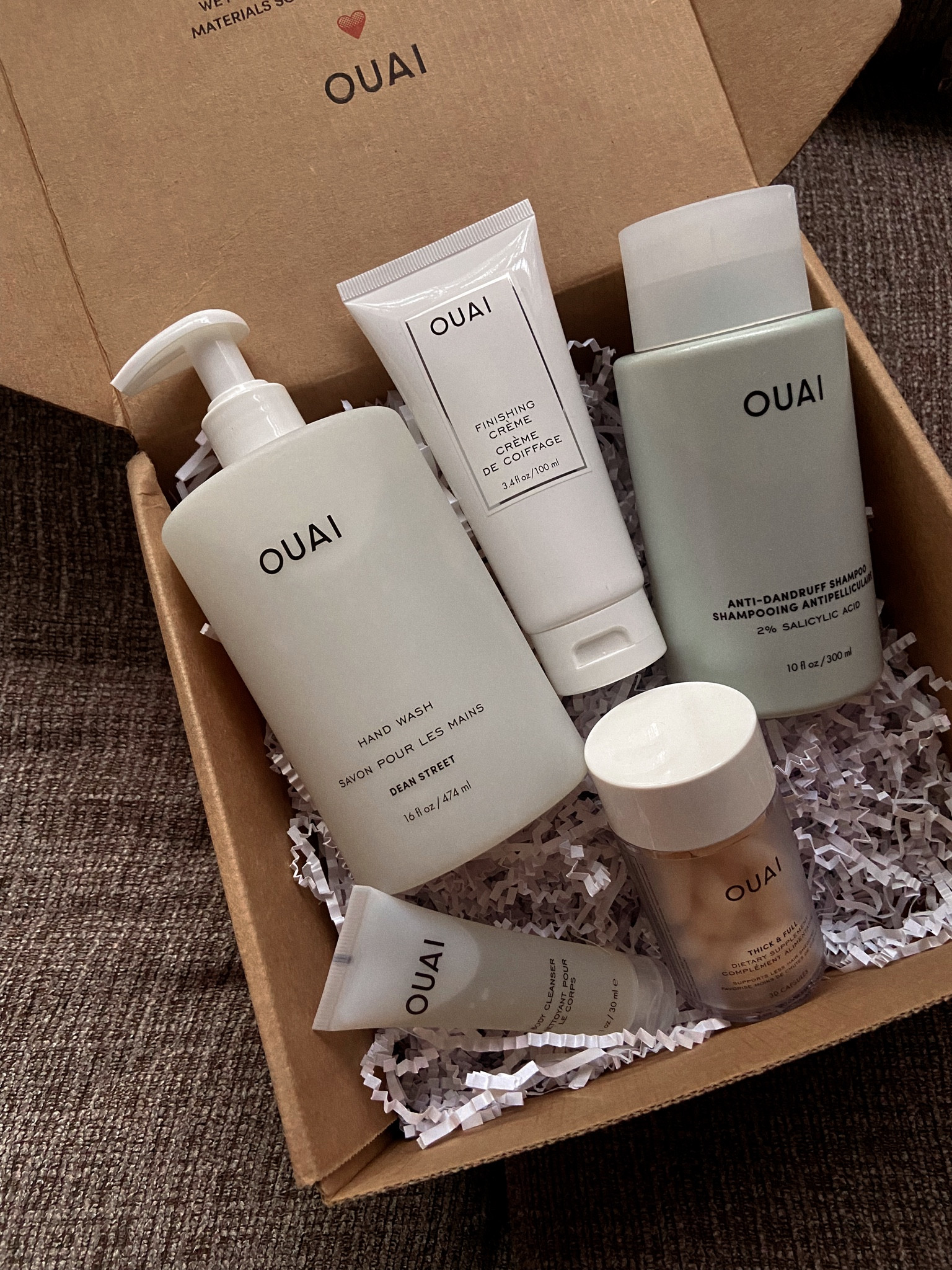 Trying some new Ouai products - including the Dean Street hand wash! I’ve heard so many great things about it. #ouai #haircare #ouaihair 

#LTKunder100 #LTKFind #LTKbeauty