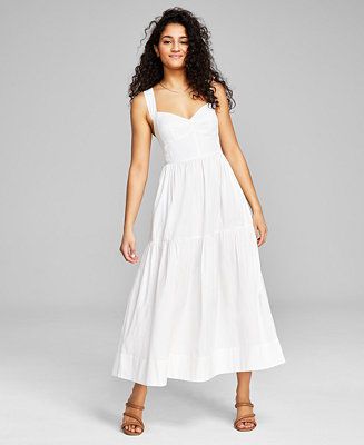 And Now This Women's Sweetheart-Neck Maxi Dress, Created for Macy's - Macy's | Macy's