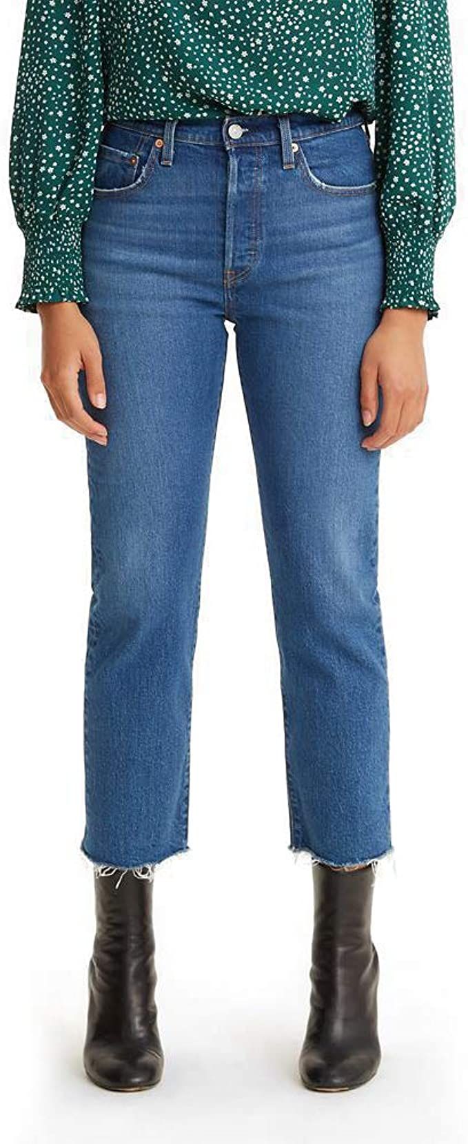 Levi's Women's 501 Crop Jeans at Amazon Women's Jeans store | Amazon (US)