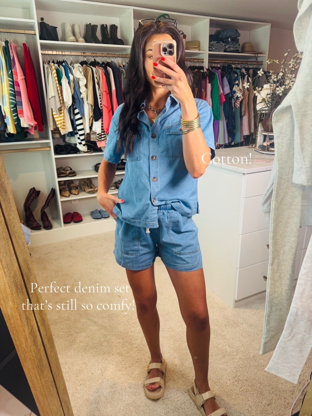 The perfect outfit when you don’t know what to wear. Denim on denim, YES PLEASE

#LTKootd #LTKmomlife