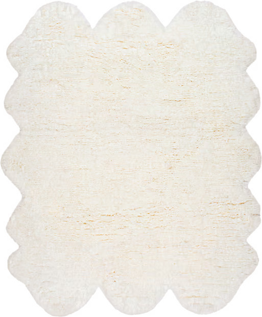 Natural Sexto Pelt 4' 9" x 6' Area Rug | Rugs USA