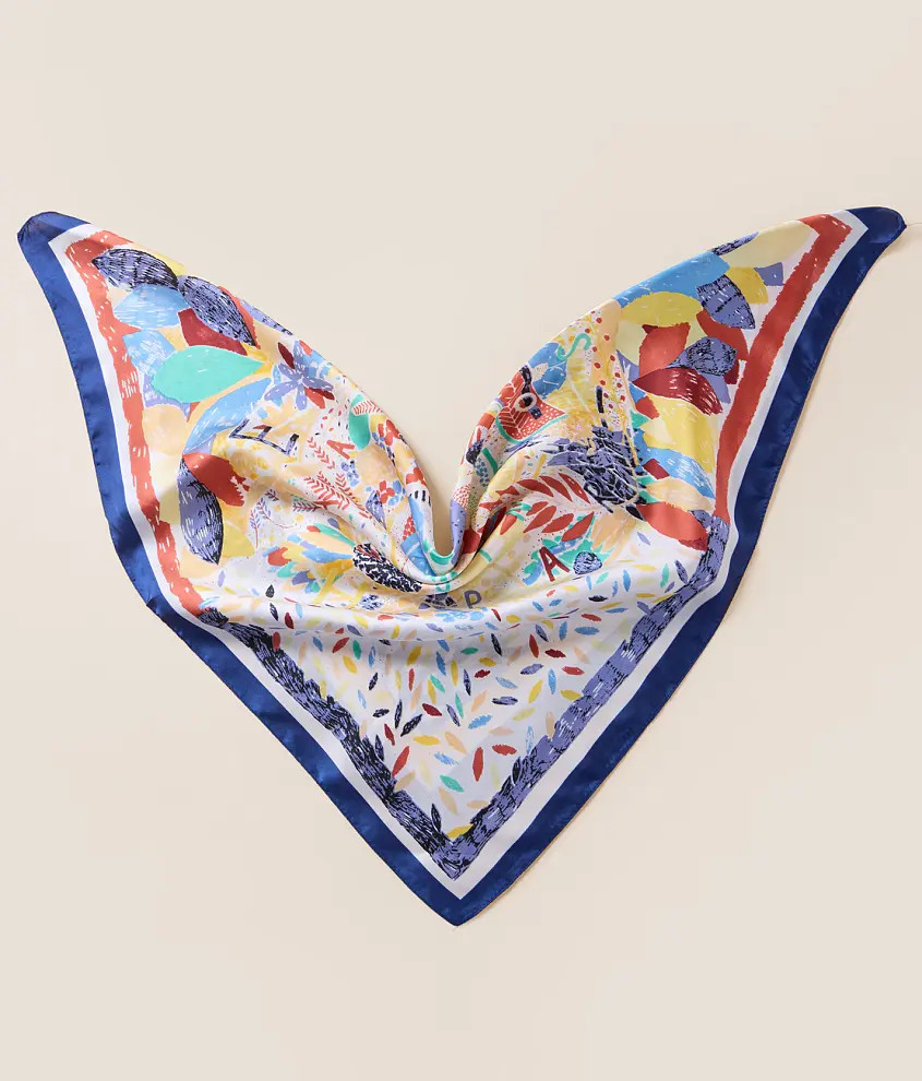 Mixed Print Fashion Scarf | Buckle