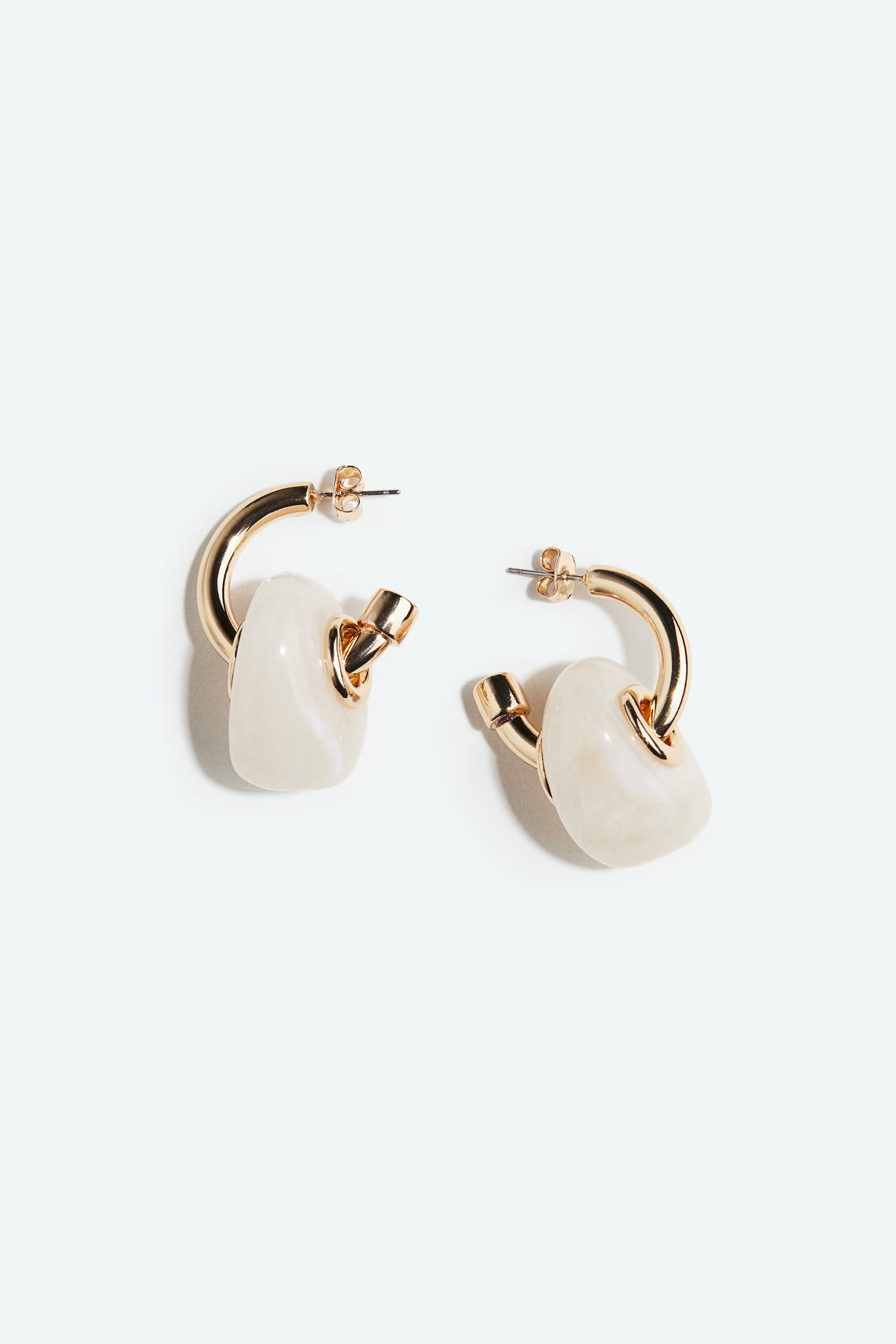 Pendant Hoop Earrings | H&M (US + CA)