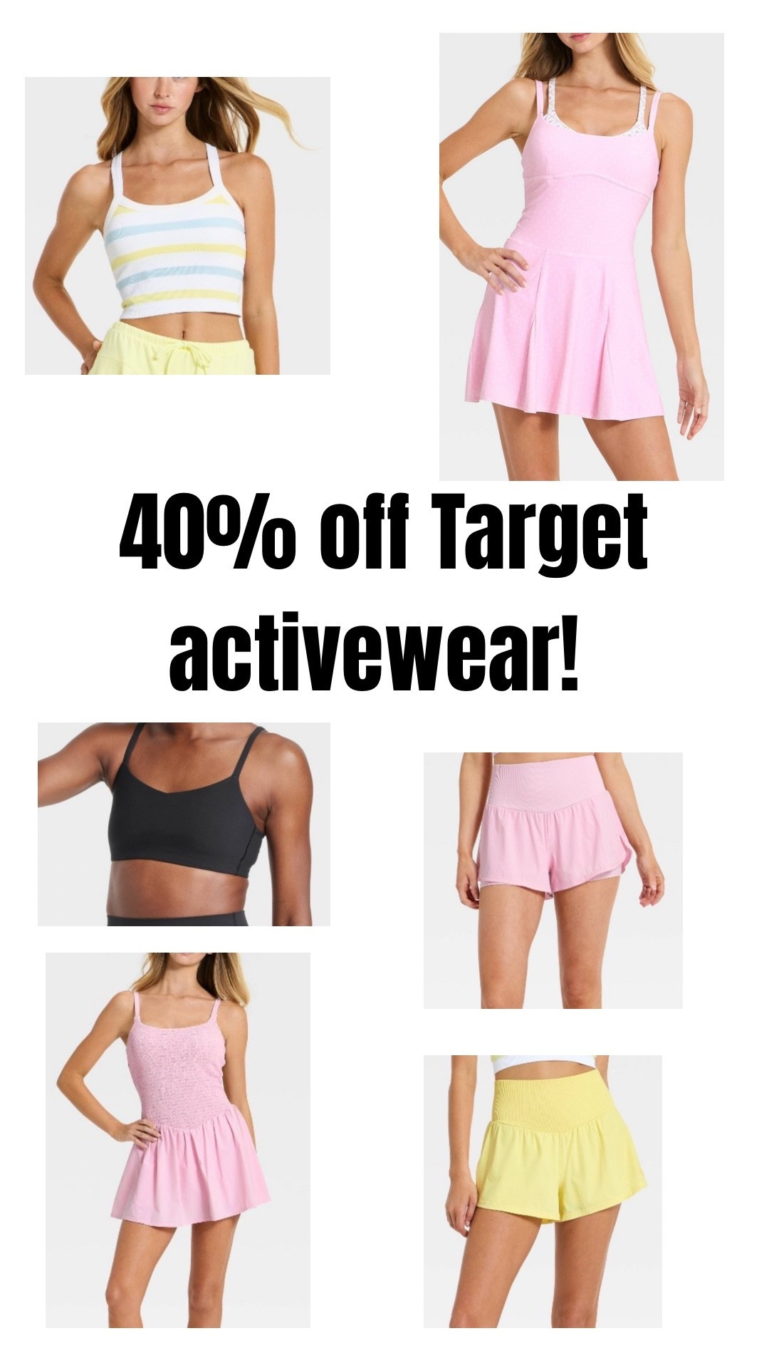 40% off target active wear with target circle!'

#LTKActive #LTKSeasonal #LTKU