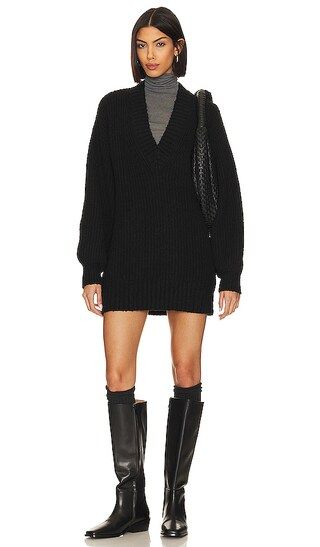 Cadae Sweater Dress in Black | Revolve Clothing (Global)