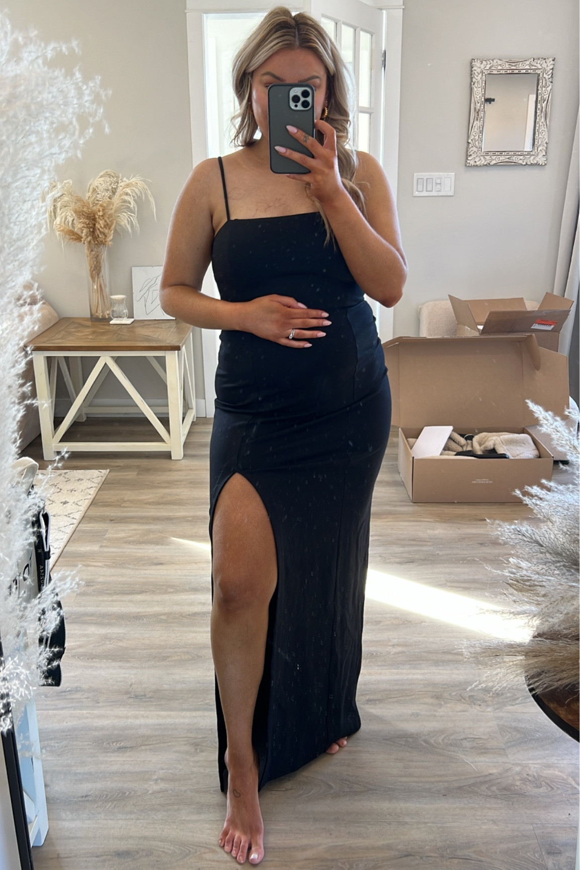 strapless floral maxi dress Lana S Sea Glass Bridesmaid Dress Style:T000CP1659 slip strips) x-mappingIndex:15128-55820