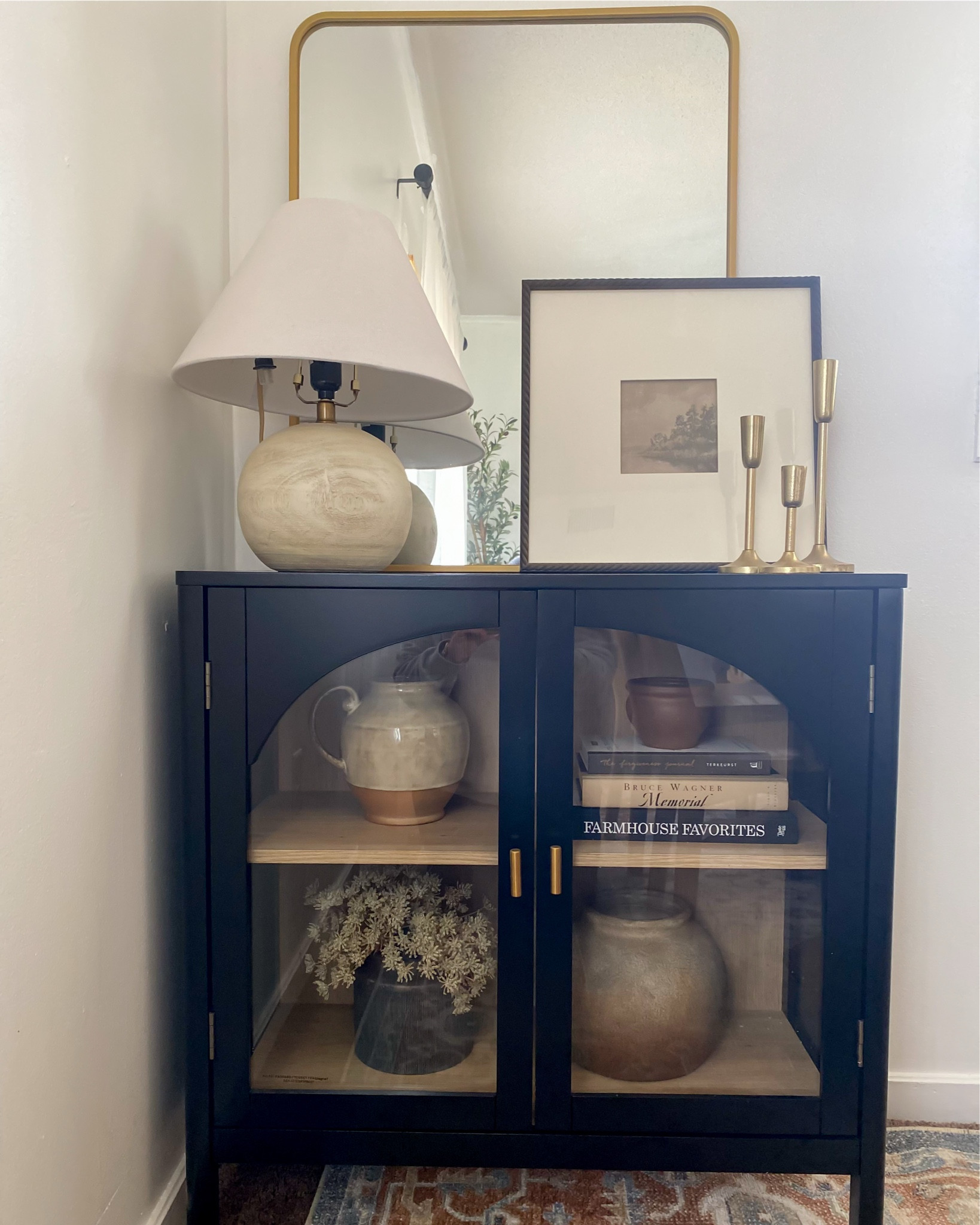 Amazon Favorite Home Finds ✨ Hobby Lobby Art, Wall sconces, Throw Blanket, cabinet styling idea, pillow covers, brass gold knobs, target finds, Walmart finds 

#LTKHome #LTKSeasonal #LTKSaleAlert