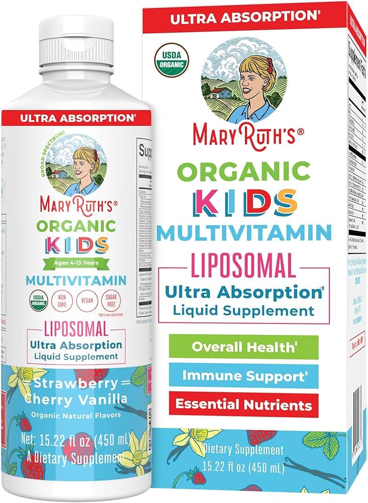 Multivitamin for Kids | Sugar Free Kids Multivitamin | Liquid Vitamins for Kids | Immune Support ... | Amazon (US)